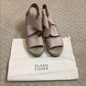Eileen Fisher wedge sandals